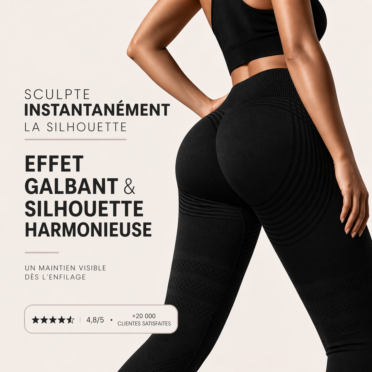 Legging 3D Sculptant
