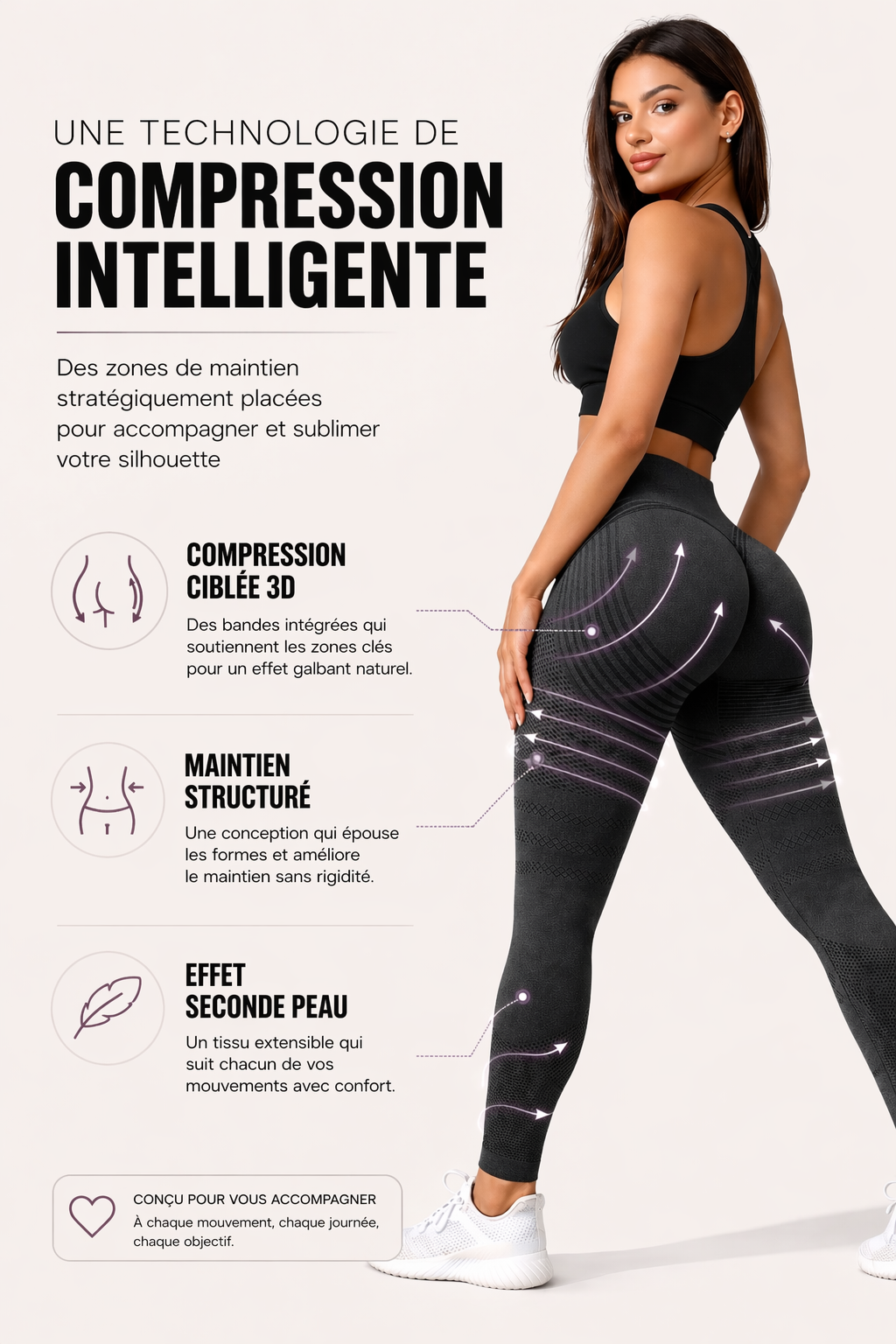 Legging 3D Sculptant