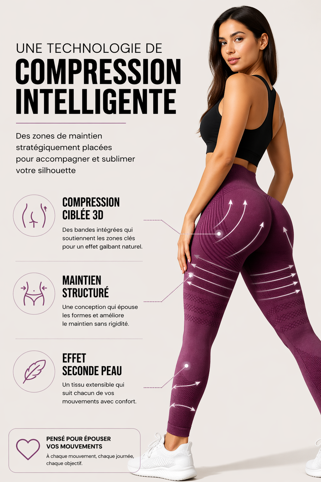 Legging 3D Sculptant